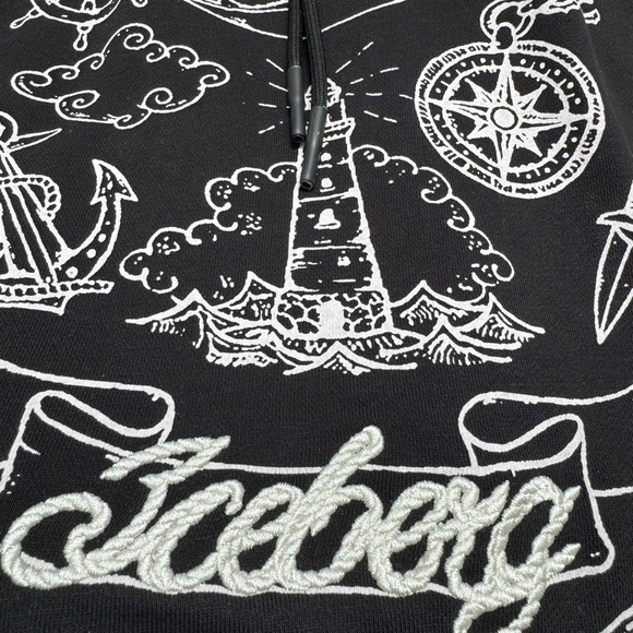 ICEBERG embroidered hoodie - Picture 5 of 6